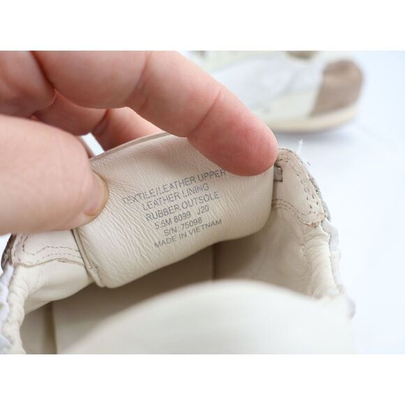 Tory Burch White and Tan Athletic Shoes - Picture 11 of 16